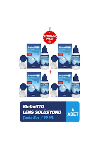 Blefaritto Lens Solüsyonu 60 Ml 4 Adet