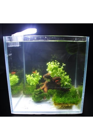 Vkemall Akvaryum Led Işık 12 Adet 5730 Led Işık Demeti夹式 Tasarım 5w 220v Su Canlıları Görünürlüğünü Artırır