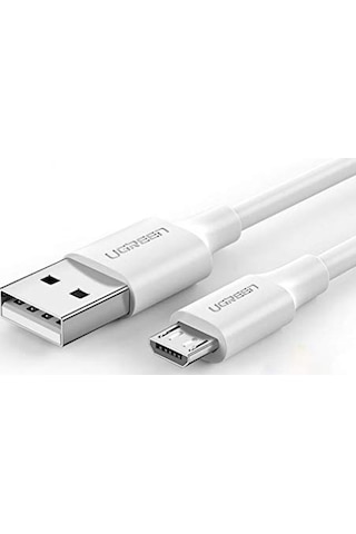 2.0 A Usb-a & Micro-usb, Micro Usb Data Ve Şarj Kablosu, 1 Metre, Beyaz, 60141 Diğer
