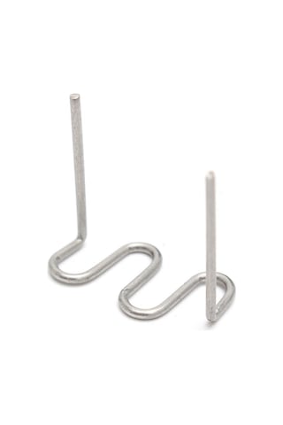 100 ADET 0,8MM DALGALI TİP PLASTİK KAYNAK ZIMBA TELİ