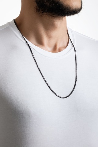 So Chic Çark Detaylı Çelik Erkek Bileklik