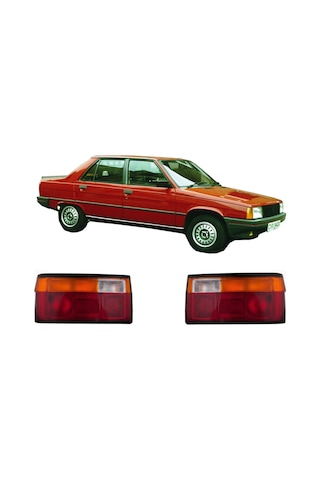 1984-1993 Renault 9 Stop Lambası Sağ Sol Takım Halinde 1984-1993 Renault 9 Stop Lambası Sağ Sol Takım Halinde