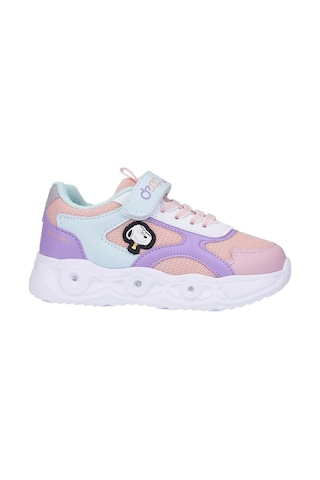 Tuğba Ortopedi 1115 Çocuk Okul Öncesi Işıklı Sneaker Pudra