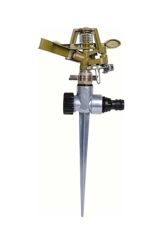 Elmpaly 1 Adet 360 Derece Dönen Çinko Alaşım Sulama Fıskiyesi Dayanıklı Bahçe Spreye