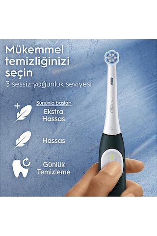 Oral B Io 2 Serisi Şarjlı Diş Fırçası Yeşil + Seyahat Kabı