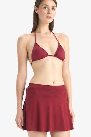 Defacto Etekli Deniz Şortu-fall İn Love Z0670az25smbr285 Bordo