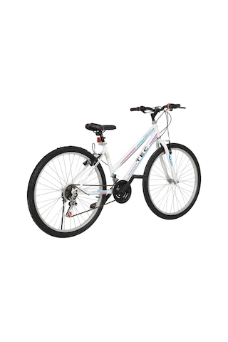 Bisiklet Vision Tec Eros 26" Jant 21 Vites Kadın Dağ Bisikleti Beyaz - Pembe &amp Vitesli Bisiklet Çok Renkli