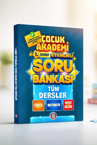 1. Sınıf Etkinlikli Soru Bankası Tüm Dersler