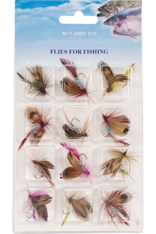 Maiyame 12 Adet Örümcek Yem Balıkçılık Flısı - Nilon Ve Yüksek Karbon Çelik Materyal