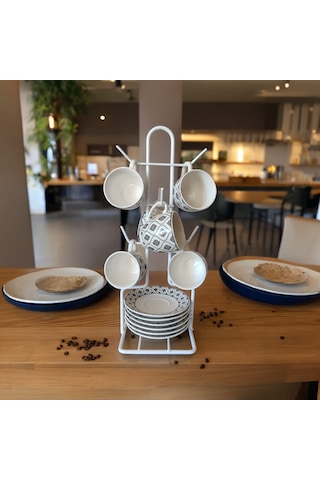 Fincan Askısı, Tabaklı Askılık , Masa Üstü, Tezgah Üstü Dol