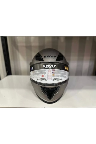 Sway 926 Motosiklet Kaskı Mat Titanyum