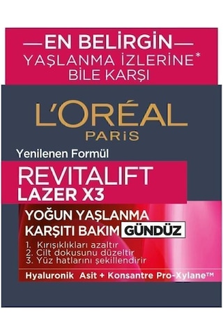 Revitalift Lazer Saf Retinol Gece Serumu+yoğun Gündüz Bakım Kremi pktrlsrykgsrykgb-8412