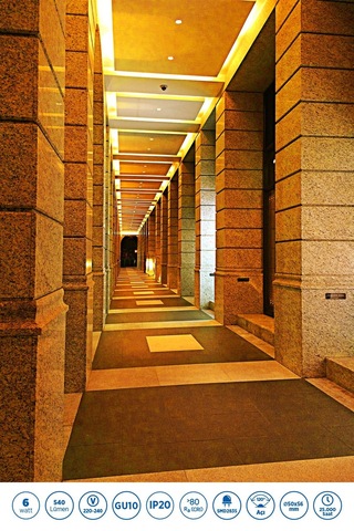 Rtl11121-5 Rother Gu10 Led Spot Ampul 6w 540 Lümen 3000k Sarı Işık Enerji Tasarruflu Ampul 5 Adet