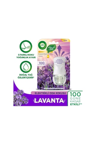 Air Wick Elektrikli Oda Kokusu Kit Lavanta 1 Cihaz 1 Koku + Yedek Şişe Bahar Çiçekleri Lavanta