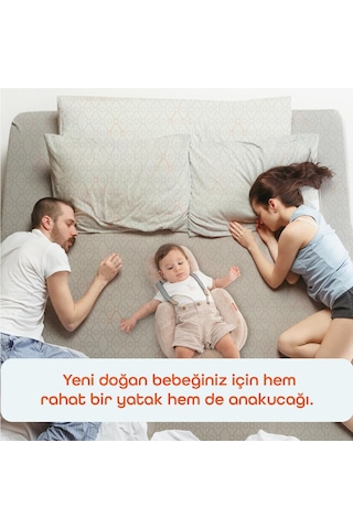 Gezenbebe Homy Çantalı Yenidoğan Yatağı Standart