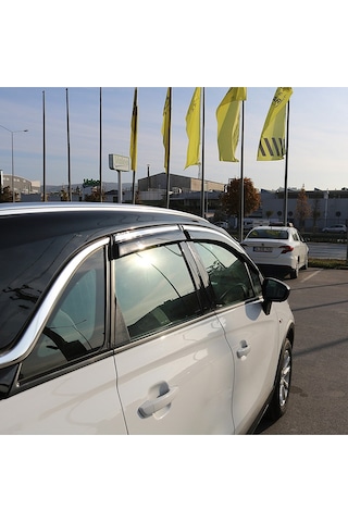 Opel Crossland ARACA ÖZEL KROMLU CAM RÜZGARLIĞI 2021 2022 2023 20
