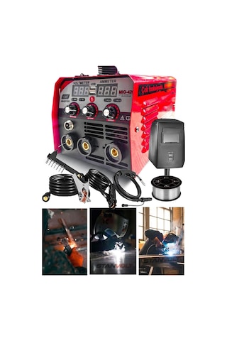 Gazsız Gazaltı Çift Kartlı Kaynak 3ın1 Tıg Mıg Mma Ultra Fonk