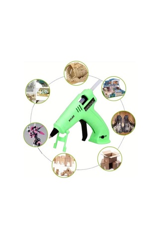 Honeybeeshop Kablosuz Sıcak Tutkal Tabancası Sarı Usb Şarj Edilebilir 30 Çubuk Plastik Tasarım Dıy El Sanatları