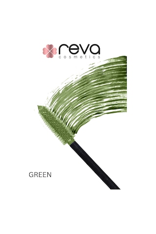 Reva Lash Booster & Full Volume Color Mascara 453 Green