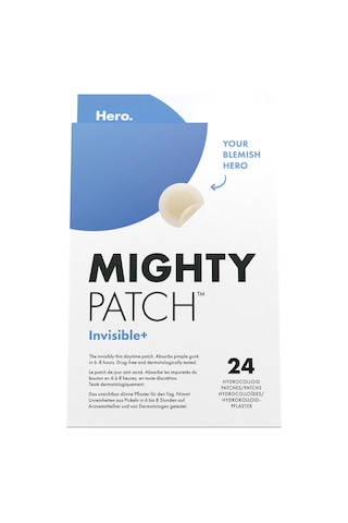 Hero Mighty Patch Görünmez+ Sivilce Karşıtı Gündüz Hidrokolloid Bant 24'lü