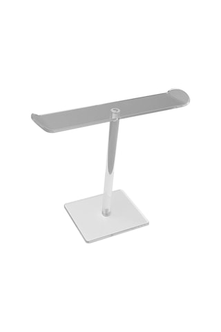 Youtek Tek Katlı Akrilik Organizer - Saç Aksesuarları, Tutkal, Makyaj Bezi İçin Masaüstü Gösterim Rafı Şeffaf