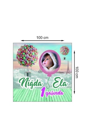 Kişiye Özel 100X100 Doğum Günü Afiş Branda Baskı Kişiye Özel 100X100 Doğum Günü Afiş Branda Baskı