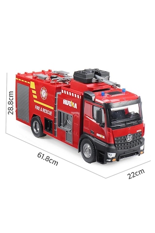 Huına1562 1/14 22ch Rcmodel Araba Yangın Söndürme İtfaiye Kamyonu