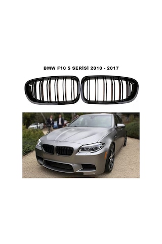 Bmw F10 5 Serisi Ön Panjur Izgara Böbrek Çift Kanal 2010-2017 Arası