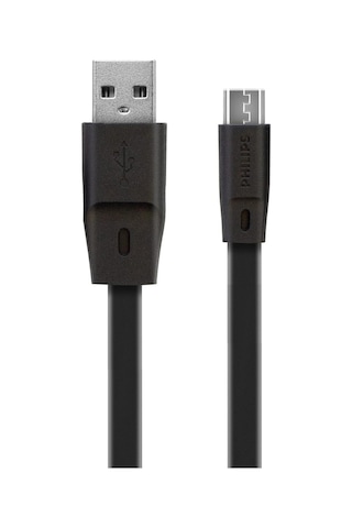 Philips Uyumlu DLC2519CB/97 3A 45 W Usb To Universal Micro 1.8 Metre Hızlı Data Ve Şarj Kablosu