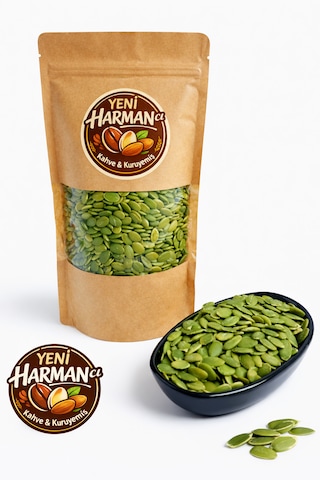 Yeni Harmancı Kabak Çekirdeği İçi Çiğ Yerli Ürün 1 KG