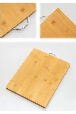 Metal Saplı Bambu Kesim Panosu Tdrtr