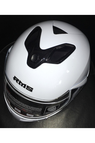 Rms Çene Açılır Çene Açılır Kask Beyaz