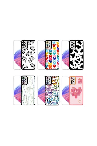 Zore Galaxy Uyumlu A13 4g Kılıf Msra M-fit Desenli Kapak - Hat No5 Hat No5