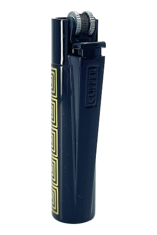 Clipper Metal Özel Elegant Serisi Çakmak - Golden Labyrinth Siyah
