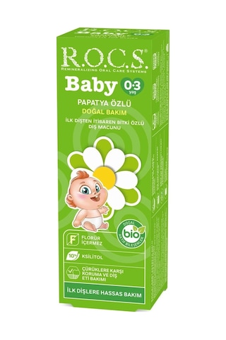 .baby Diş Macunu 0-3 Yaş 35 Ml Papatya