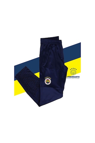 Fenerbahçe Lisanslı Rashel Kumaş Lacivert A Takım Eşofman Altı Tek Alt Lacivert