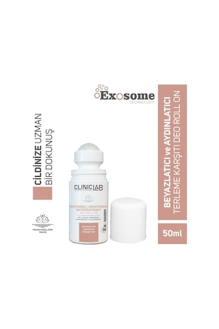 Cliniclab Beyazlatıcı Ve Aydınlatıcı Terleme Önleyici Roll-On Deodorant 50 ML
