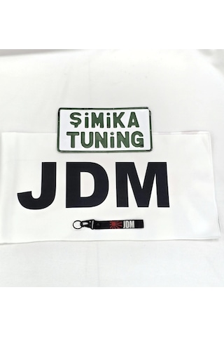 Jdm Otomobil Torpido Havlusu Araç Göğüs Halısı Üniversal 1.kalite Kaymaz Anahtarlık