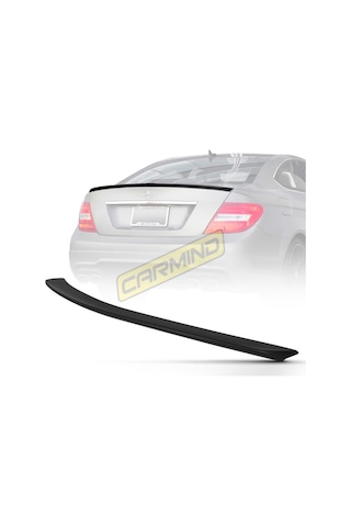 Mercedes C Serisi W204 Bagaj Üstü Piano Black Spoiler