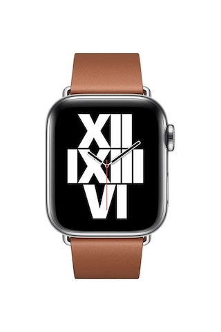 Ariatech Watch Ultra 49mm Kordon Uyumlu Krd-42 Deri Strap Kayış Clo- Mavi