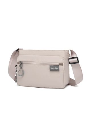Smart Bags Bej Günlük Küçük Boy Hafif Kadın Omuz Ve Çapraz Çanta