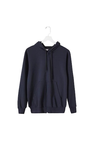 Fermuarlı Çocuk Hırka Lacivert