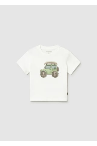 Mayoral Erkek Bebek T-shirt 1011 Krem