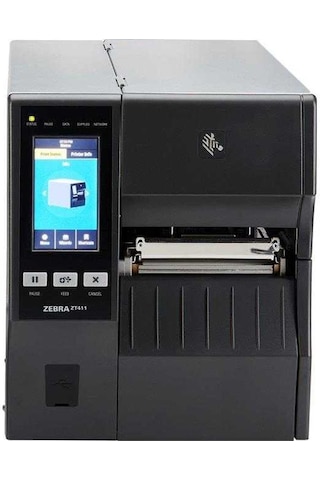 Zebra ZT411 203DPI Termal Transfer Usb + Seri + Ethernet Barkod Yazıcı