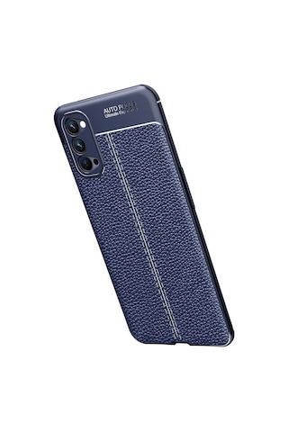 Oppo Reno 4 Kılıf Zore Niss Silikon Kapak Kırmızı