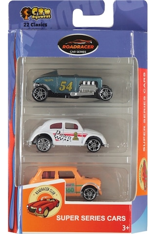 Can Oyuncak 3'lü Metal Araçlar