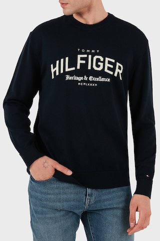 Tommy Hilfiger Erkek Sweat Mw0mw40851 Dw5 Lacivert Lacivert