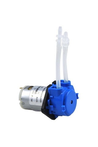 Motorobit-Kamoer 12V Peristaltik Sıvı Pompası - Nkp-Dc-B08G Mavi