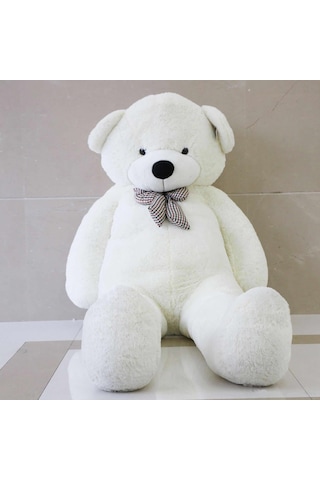 Kuki Oyuncak 150 CM Büyük Beyaz Peluş Ayı
