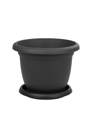 Serinova Villa Saksı Antrasit 5 L